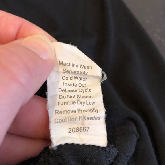 Cabi black v neck long sleeve knit tunic top size Small #125 - Picture 10 of 13